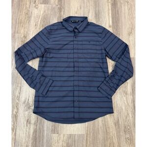Travis Mathew Mens Large Button Down Long Sleeve‎ Performance Shirt Size Large